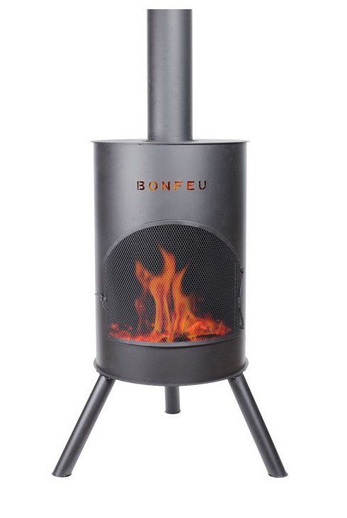 BonFeu BonTon 60 Black Fireplace