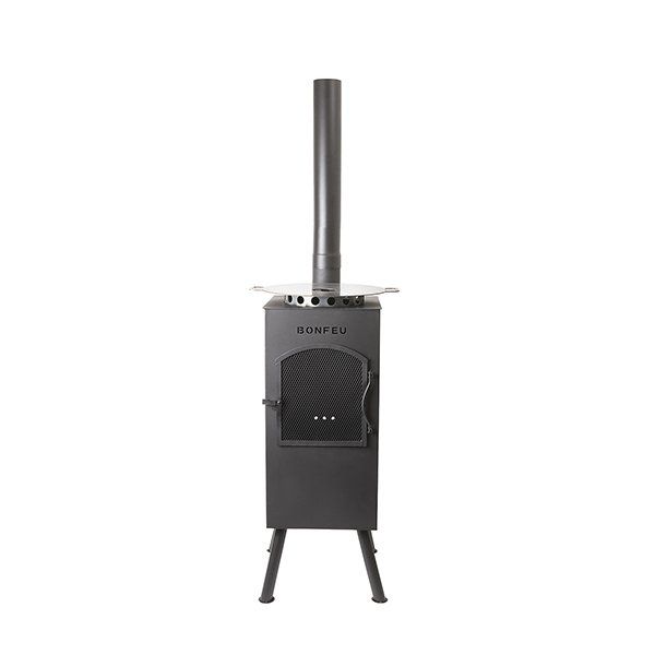 BonFeu BonCarré QLP Black Fireplace