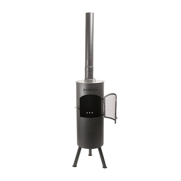 BonFeu BonGiano LP Black Fireplace