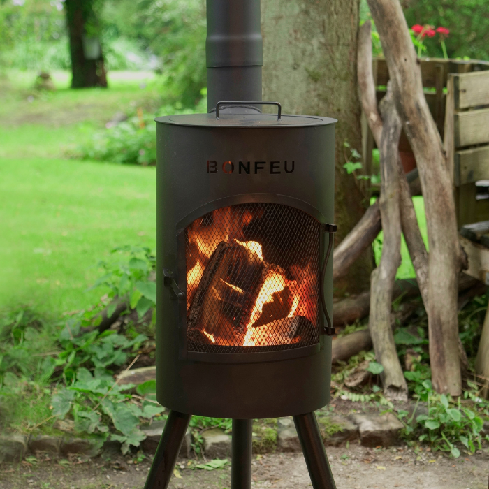BonFeu BonGiano SP Black Fireplace