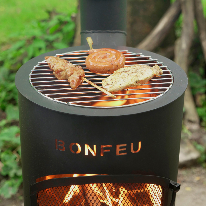 BonFeu BonGiano SP Black Fireplace