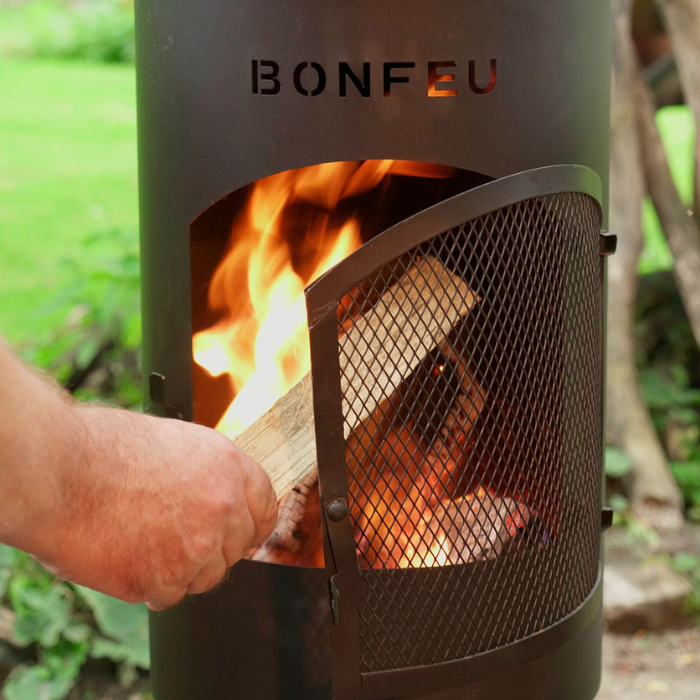BonFeu BonGiano SP Black Fireplace