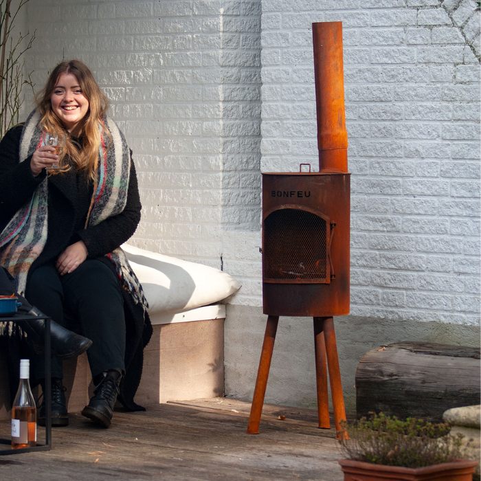 BonFeu BonGiano SP Corten Fireplace