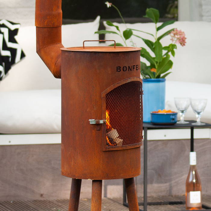 BonFeu BonGiano SP Corten Fireplace