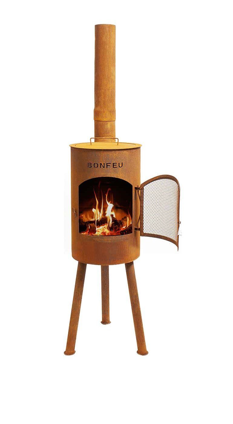 BonFeu BonGiano SP Rust Fireplace