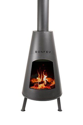BonFeu BonPyra Black Fireplace