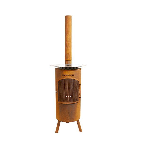 BonFeu Bontino LP Corten Fireplace