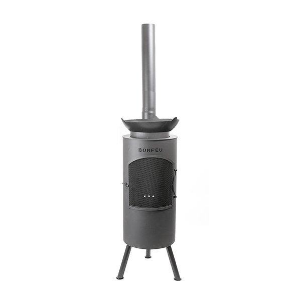 BonFeu Bontino LP Black Fireplace