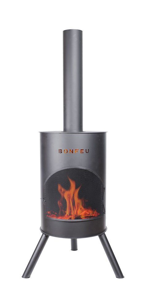BonFeu BonTon 60 Black Fireplace