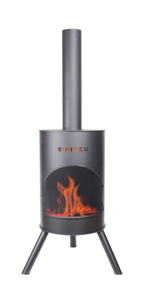 BonFeu Bonton 50 Black Fireplace