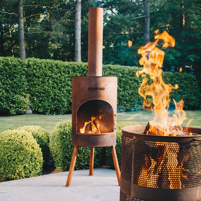 BonFeu BonTon 60 Corten Fireplace