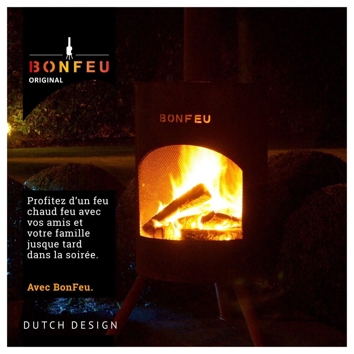 BonFeu BonTon 60 Corten Fireplace