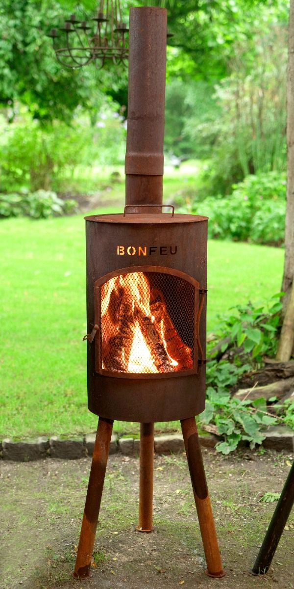 BonFeu BonGiano SP Rust Fireplace