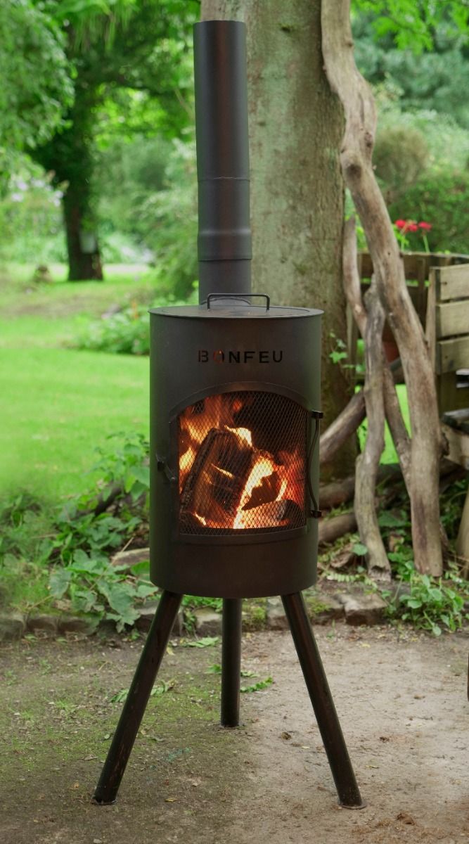 BonFeu BonGiano SP Black Fireplace