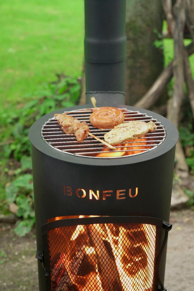 BonFeu BonGiano SP Black Fireplace