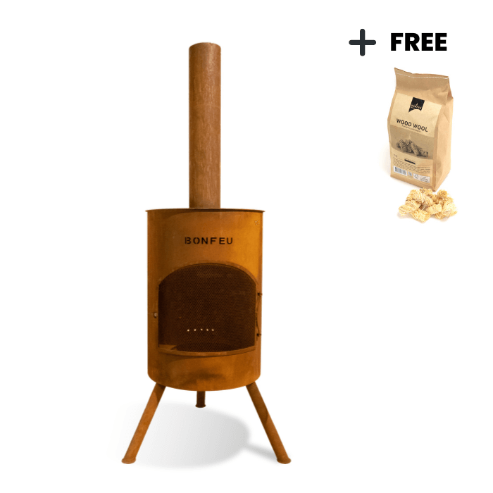 BonFeu BonTon 50 Corten Fireplace