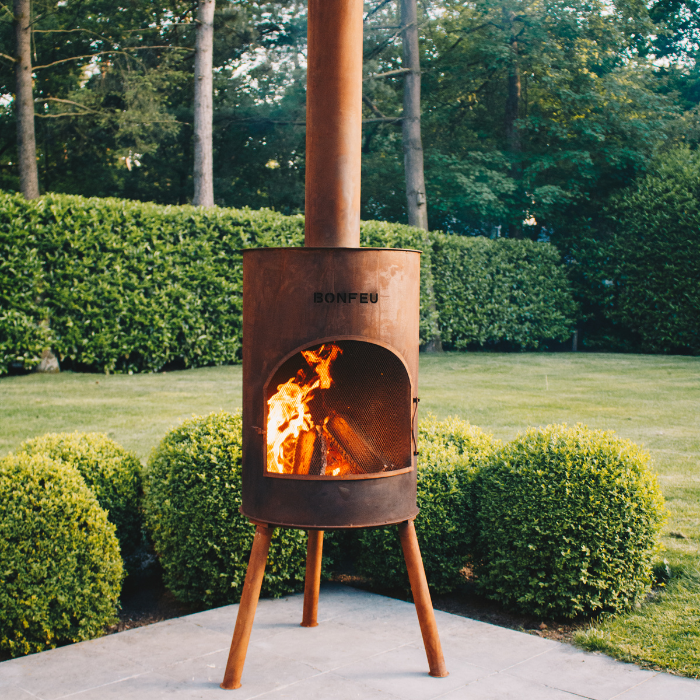 BonFeu BonTon 60 Corten Fireplace