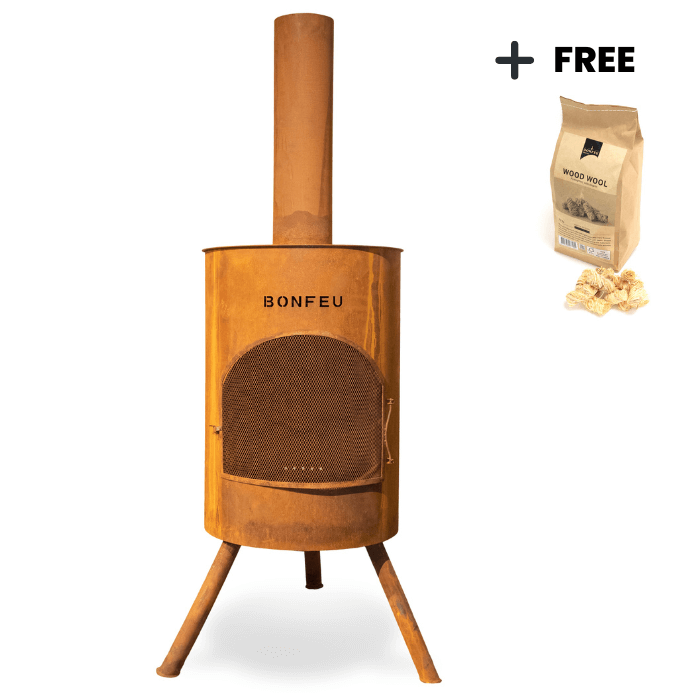 BonFeu BonTon 60 Corten Fireplace