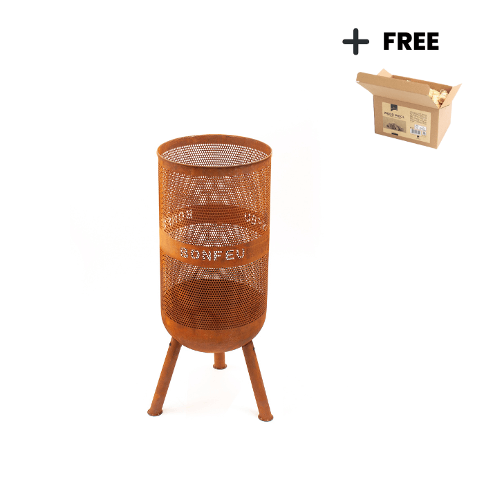 BonFeu BonVes 34 Rust Firepit