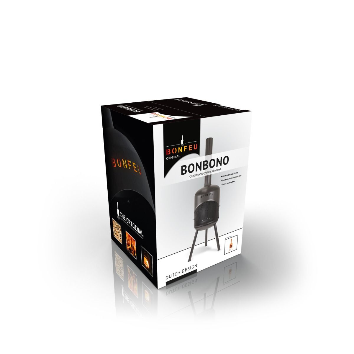 BonFeu BonBono Black Fireplace