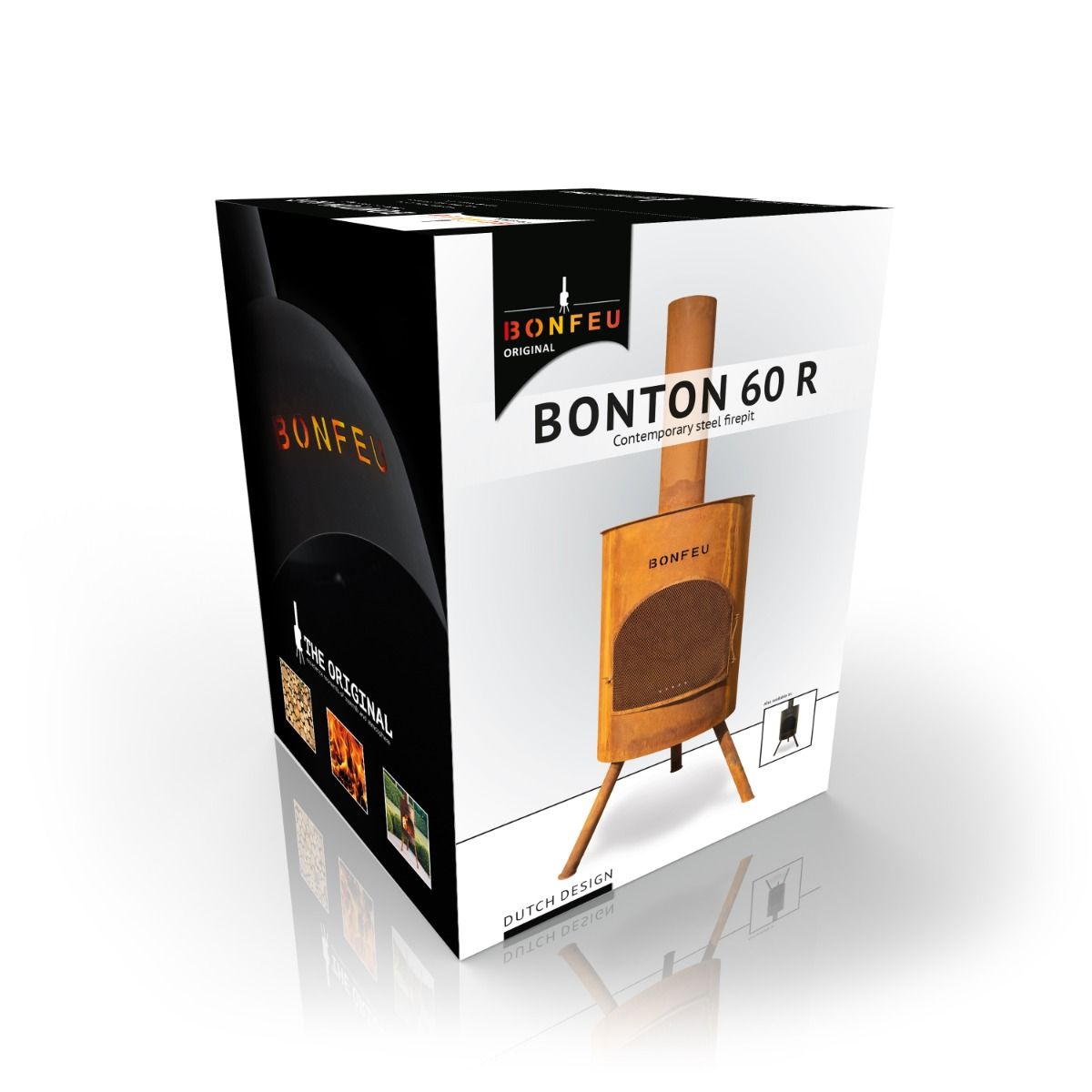 BonFeu BonTon 60 Corten Fireplace