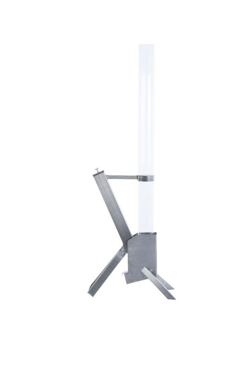Green Flame Lounge Pellet Heater Stainless Steel