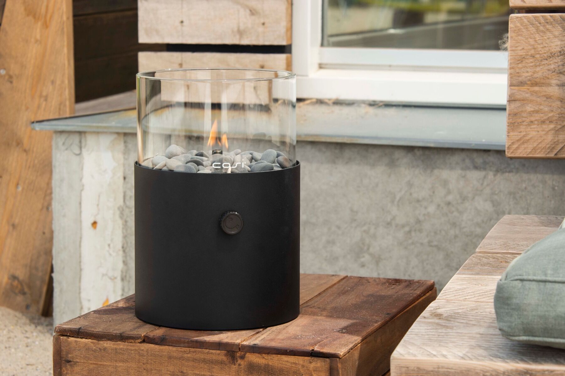 Cosiscoop XL Gas Lantern Black