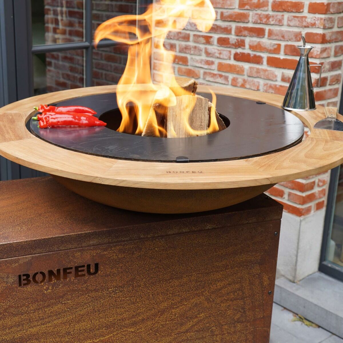 BonFeu BonTeak Guard Ring for BonBiza XL
