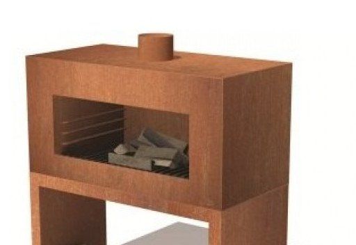 FORNO Fireplace Enok CortenSteel