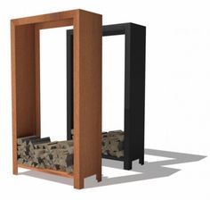 FORNO Wood Storage CortenSteel (7 sizes)