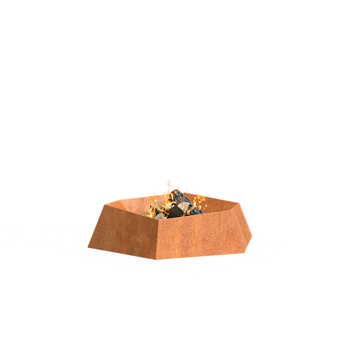 FORNO Fire Bowl Forma CortenSteel