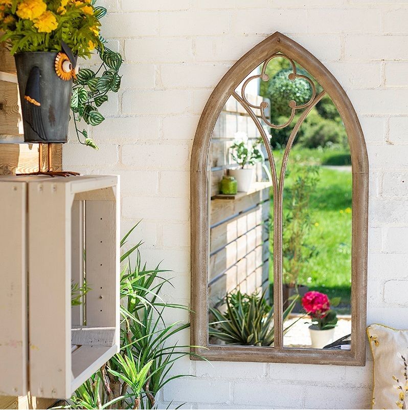 La Hacienda Garden Church mirror