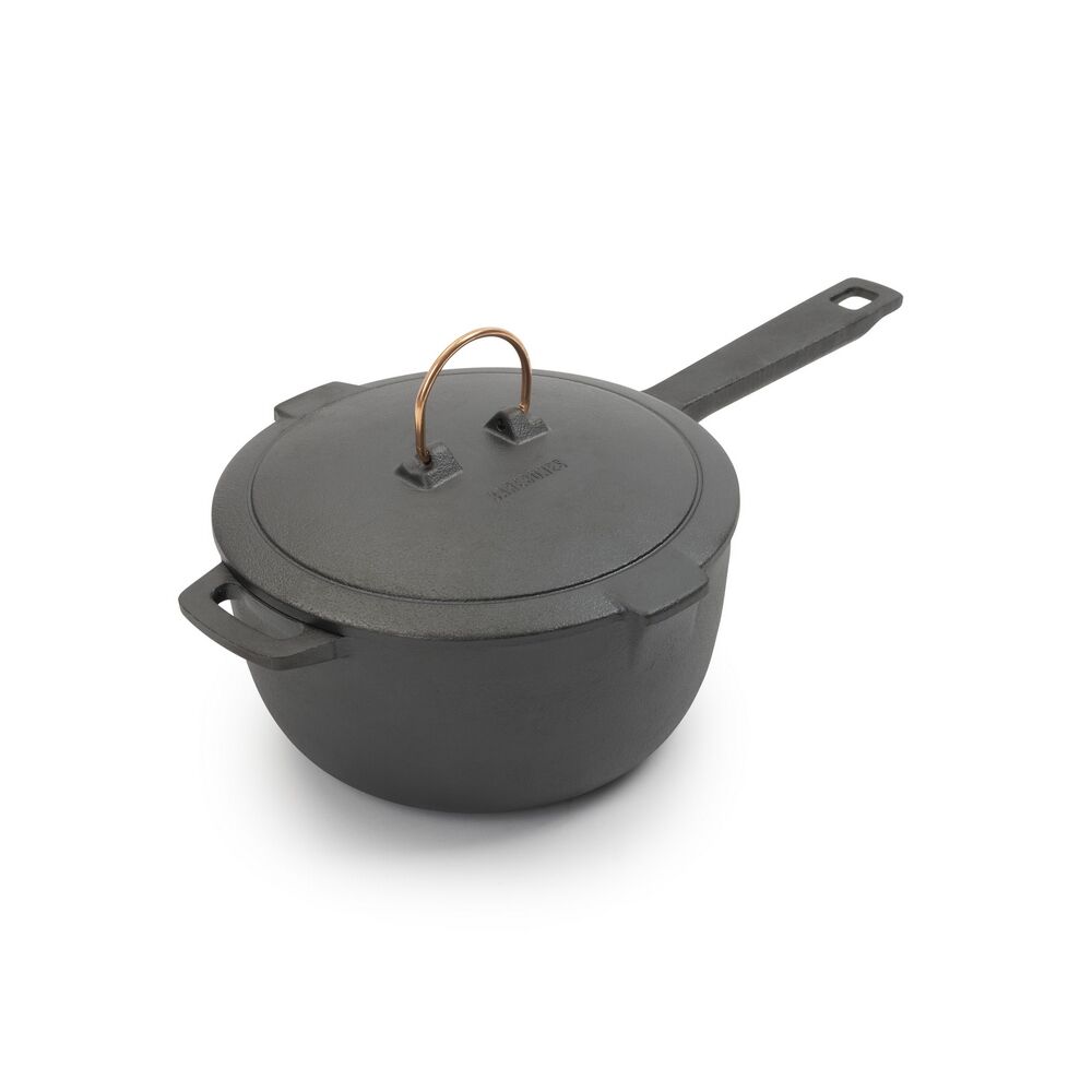 Barebones Cast Iron Saucepan