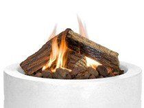 Happy Cocooning Firetable Round White
