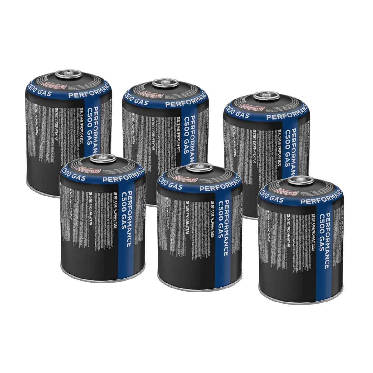 Coleman gas cartridge 440 gr butane/propane 6 pack