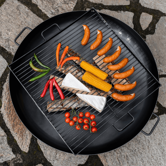 CookKing Black Steel Grill Grid Square
