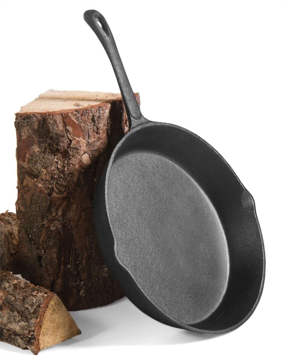 CookKing Natural Cast Iron Frying Pan 20 cm