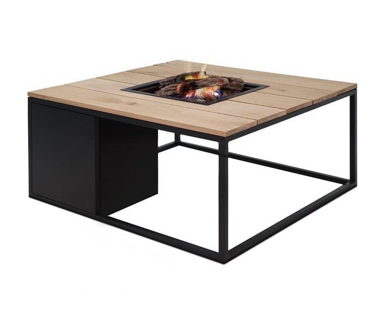 Cosi Fires Cosiloft 100 fire pit table Black/Teak