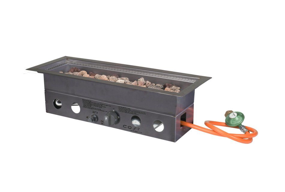 Cosi Fires built-in-burner Straight