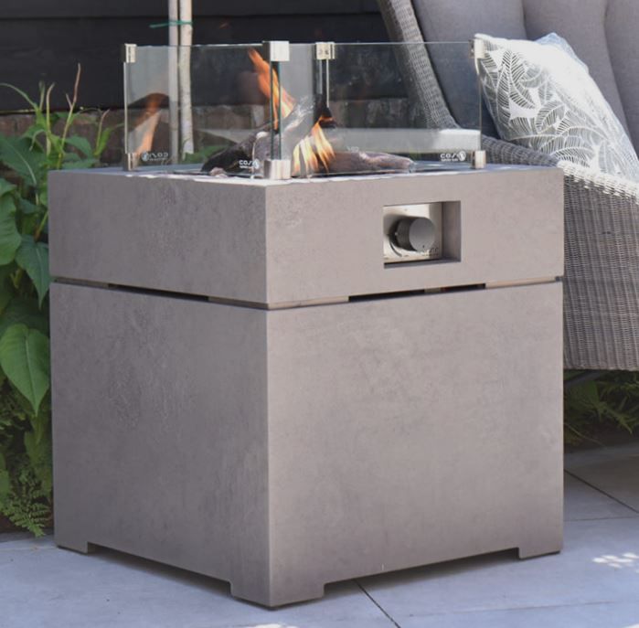 Cosi Fire table CosiBrixx 60 Concrete Look