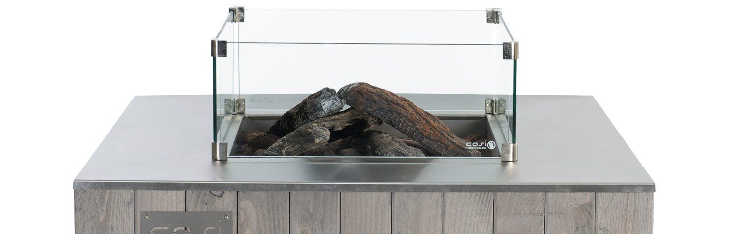 Cosi Fires Glass set Square M Cosi Fires Glass set Square M