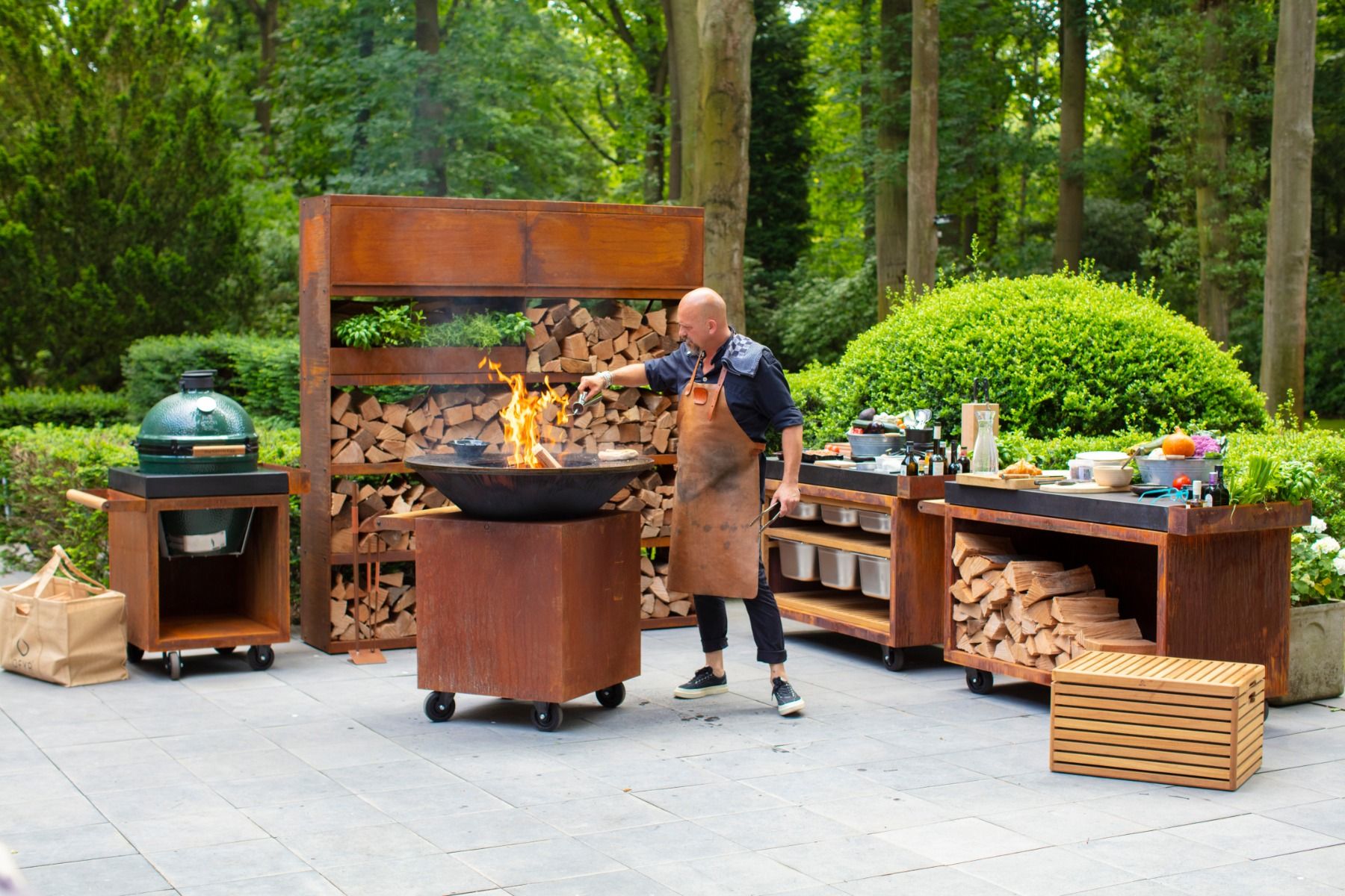 Big green egg chiminea discount