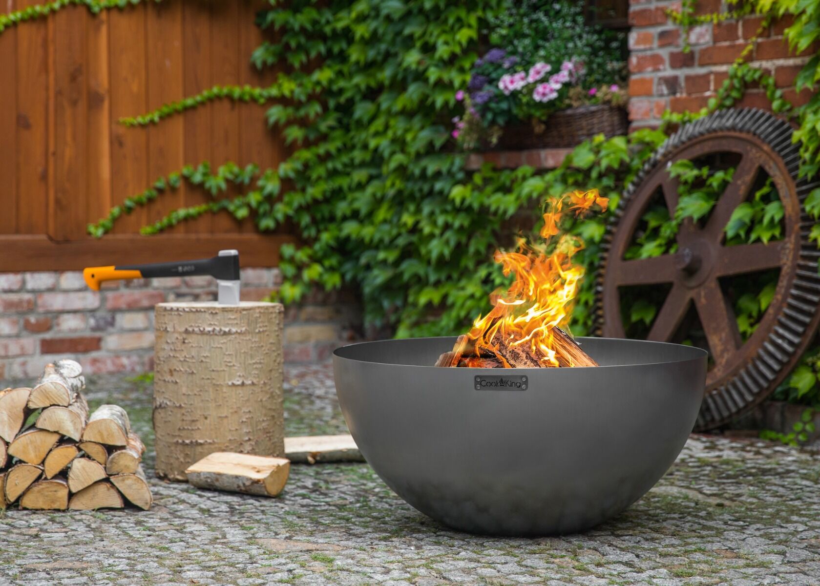 CookKing Premium Firebowl Ø 85 cm-Dallas