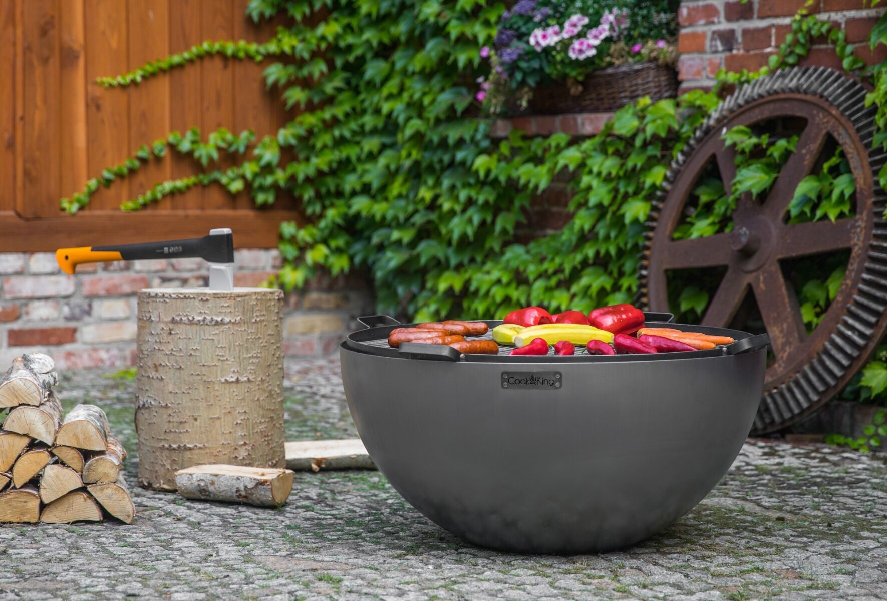 CookKing Premium Firebowl Ø 85 cm-Dallas