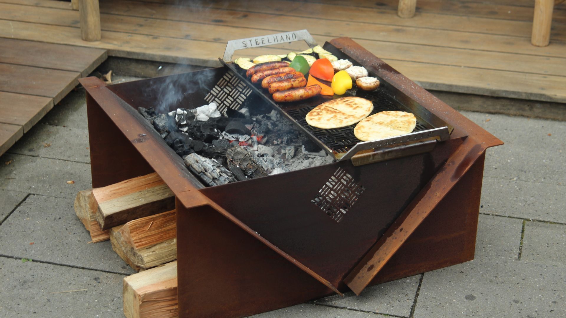 Steelhand V-Pit Firepit