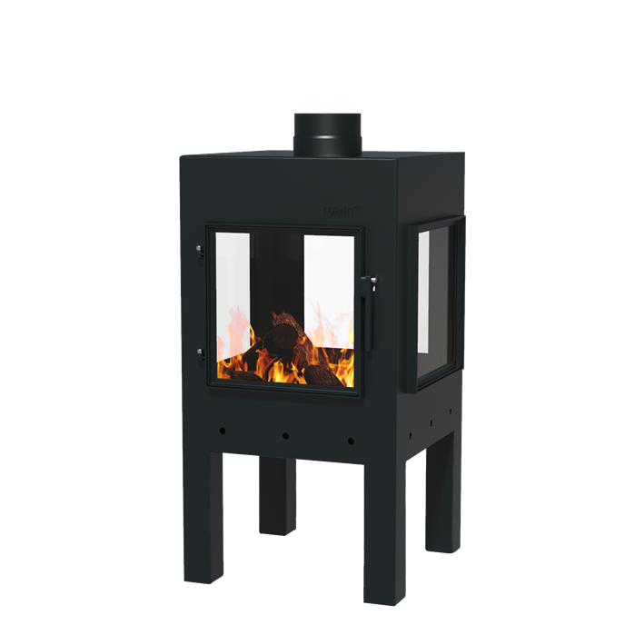 FORNO Fireplace Digna Black