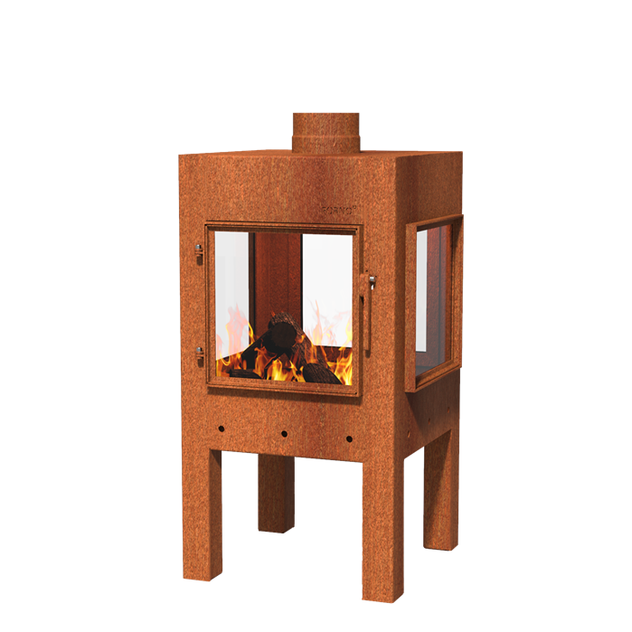 FORNO Fireplace Digna CortenSteel