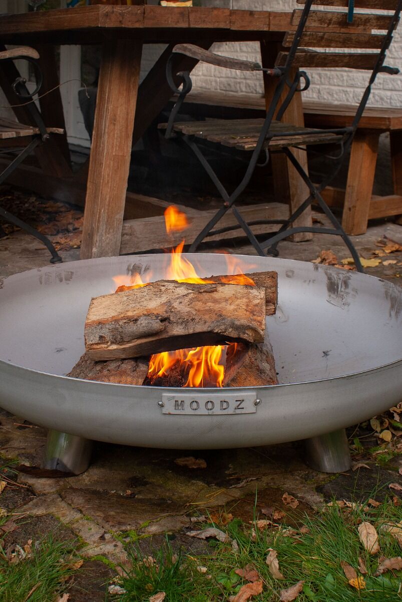 MOODZ Firebowl Stainless Steel Ø100 cm