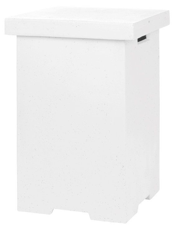 Happy C. Enclosure LPG Tank White