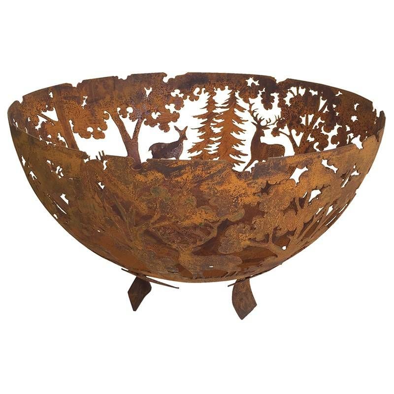 Esschert Fire Bowl Laser Cut Rust Ø 58 cm